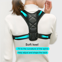 Correcteur de Posture Dorsale Ajustable en Néoprène Cicodaa pour Clavicule et Colonne Vertébrale