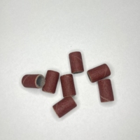 Forets pour machine à ongles 3mm personnalisés 80 #100 #150 #240 # # Mini bande de ponçage colorée pour ongles