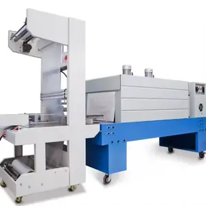 Automatic Be common film water pet bottle PE film Heat Tunnel Box Plastic stretch wrapper Shrinking Wrapping Packaging Machine