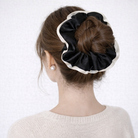 Chouchous élégants et tendance pour filles, style français, élastiques à cheveux brillants pour femmes, accessoires pour cheveux féminins