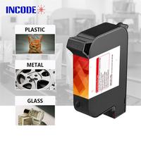 Cartouche d'encre couleur INCODE MXT Q-12.7 12,7 mm 42 ml à séchage rapide à base de solvant rechargeable TI1349 pour imprimante TIJ – Pack en vrac