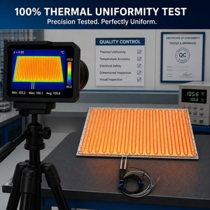Plaque chauffante de laboratoire à uniformité élevée pour la recherche sur les matériaux, élément serpentin blindé, table thermique de précision 300-750 ℃ - Product Image 4
