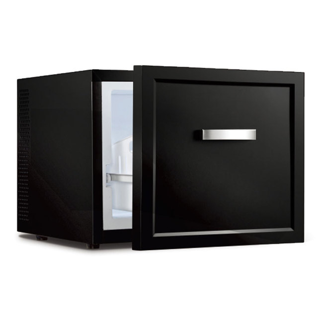 Hotel Use Drawer Mini Bar Fridge Portable Low Noise Thermoelectric Refrigerator for Beverages Fruits Cosmetics Makeup