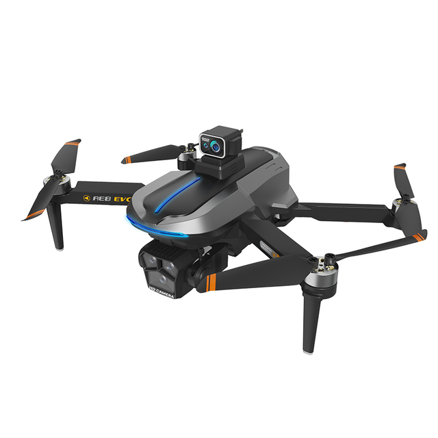 8K GPS 5G WiFi FPV Drone with Dual HD Camera 360 Obstacle Avoidance RC Quadcopter Brushless RC Aircraft Upgrade AE8 EVO Drone