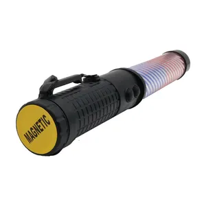 Plastic Traffic Baton Rechargeable LED Wand Traffic Light Baton Security Rod Flashing Batons