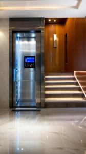 <span class=keywords><strong>Porta</strong></span> Automatica Moderna in Vetro per Ascensori di Ville, Appartamenti e Hotel - Macchina a Trazione Senza Ingranaggi - Product Image 5