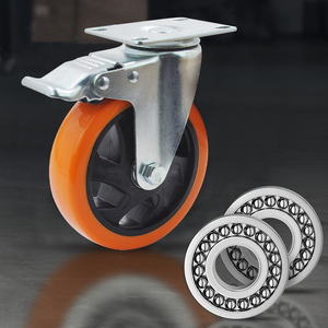 3 "4" 5 "6" Trolley Cast Damping Universal Fixed Pu <span class=keywords><strong>Caster</strong></span> Wheel 3 Zoll 6 Zoll - Product Image 2