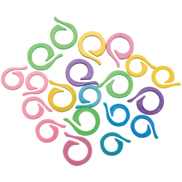 75707 DIY Plastic Handmade Crafts Knitting Crochet Stitch Markers Simple Ring Locking Sewing Accessories for Needlework 2mm