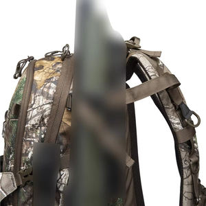 GAF Real Tree Camouflage Sac à dos de <span class=keywords><strong>chasse</strong></span> imperméable pour le tir à l'<span class=keywords><strong>arc</strong></span> avec hydratation, porte-<span class=keywords><strong>arc</strong></span>, sac à dos de randonnée en plein air - Product Image 3