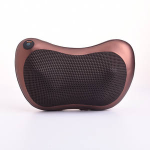 Masajeador de cuerpo completo para la cabeza y la espalda, almohada de masaje de cuello vibrador infrarrojo <span class=keywords><strong>shiatsu</strong></span> con calor, gran oferta - Product Image 2