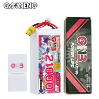 Batterie LiPo GNB GAONENG 6S 21000mAh 21AH 22.8V 80C XT90S RC HV LiHV Haute Tension pour Drones FPV Grande Échelle, Hélicoptères, Voitures RC et Bateaux