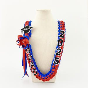 Venta <span class=keywords><strong>al</strong></span> <span class=keywords><strong>por</strong></span> <span class=keywords><strong>mayor</strong></span> 2025 graduación cinta Leis collar regalos fiesta accesorios para mujeres hombres graduación Escuela universidad - Product Image 5