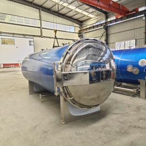 Industriële Automatische Sterilisatoren Worden Gebruikt Voor In Zakken Verpakt En Ingeblikt Voedsel. - Product Image 5