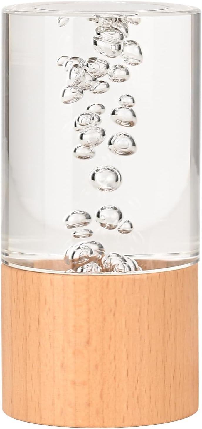 Lampe de table à bulles