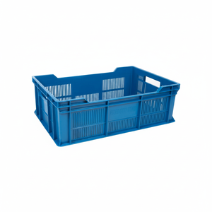 Etap KP 210 Full Perforated Foldable Recyclable Plastic <b>Crate</b> Heavy Duty Stackable Professional Industrial Storage Agriculture - Product Image 2