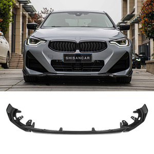 Frente de carbono seco para <span class=keywords><strong>BMW</strong></span> 2 Series <span class=keywords><strong>Coupe</strong></span> G42 M225i <span class=keywords><strong>240i</strong></span> MP estilo labio parachoques espada barbilla alerón ala divisor 2021 + - Product Image 1