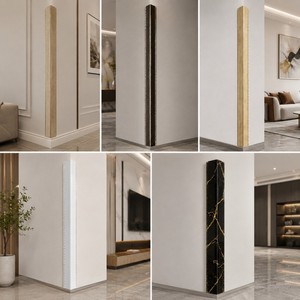 Profilé d'angle en <span class=keywords><strong>polystyrène</strong></span> imperméable PS pour le renforcement des angles des murs intérieurs en plaques de plâtre - Product Image 2