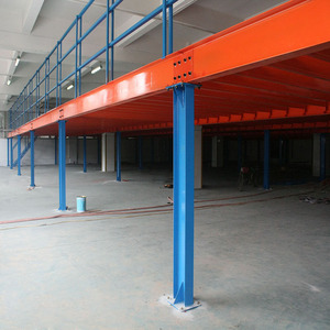 מזנין מתכוונן מתכוונן ריצפת פלדה מרצפת מתלה מתלה 2 שכבה מזנין פלדה נירוסטה - Product Image 2