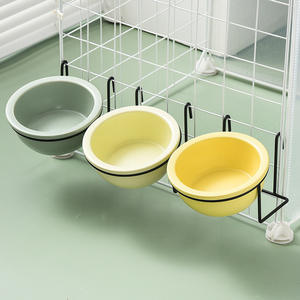 Gamelle <span class=keywords><strong>en</strong></span> céramique Doe pour chat et chien avec support suspendu anti-renversement et gamelle d'eau fixe pour chien - Product Image 1