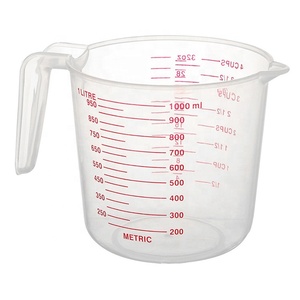 500 मिलीलीटर पर्यावरण के अनुकूल पीपी प्लास्टिक पारदर्शी मापने वाले कप जूग बेकिंग रसोई उपकरण के लिए - Product Image 6