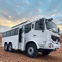 Autobús de Turismo Todoterreno DONGFENG 4x4 6x6 AWD, Camiones Todoterreno, Autobús de 35 Asientos, Vehículo de Servicio de Pasajeros, Transporte de Pasajeros