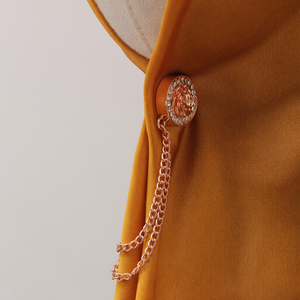 Hijab Hebilla magnética para dama musulmana Hijab Bufanda Artefacto de acortamiento con hebilla de cadena magnética al por mayor Hijab Pins - Product Image 1