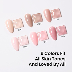Esmalte de <span class=keywords><strong>Uñas</strong></span> en Gel con <span class=keywords><strong>Base</strong></span> de Goma, 6 Colores: Rosa Nude, Melocotón, Neutro, Transparente, <span class=keywords><strong>para</strong></span> Puntas Francesas, Colores <span class=keywords><strong>Base</strong></span>, Removible, <span class=keywords><strong>para</strong></span> Diseño de <span class=keywords><strong>Uñas</strong></span>, Regalos - Product Image 2