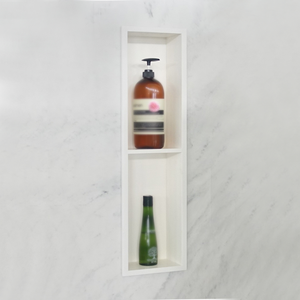 Wiselink-estantería de ducha de mármol cultivada, accesorios de baño, nicho - Product Image 6