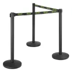 2m di cinghia in coda Manager Post montante per barriera a cintura retrattile - Product Image 4