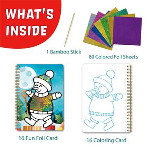 Kit de Arte de aluminio de Navidad, regalos artesanales para niños, Regalos divertidos para mayores de 4 años, niñas, niños, Artes Creativas y manualidades, juegos, juguetes para niños - Product Image 6