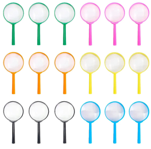 Lunettes grossissantes portables <span class=keywords><strong>en</strong></span> plastique pour enfants, mini-loupes pour l'observation <span class=keywords><strong>en</strong></span> extérieur et la science - Product Image 3