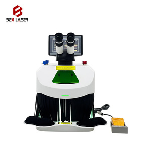 เครื่องเชื่อมเลเซอร์ YAG 100W รุ่นใหม่ สำหรับงานเครื่องประดับ แบบพกพาตั้งโต๊ะ ระบบระบายความร้อนคู่ สำหรับโลหะ ทอง เงิน เหล็ก ทองเหลือง - Product Image 2