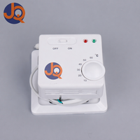 Harga Pabrik OEM Unit Kontrol Suhu Digital Termostat Ruangan 220V IP67 Bersertifikat CE Rentang 10~60C Akurasi 1C 18A