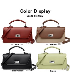 New Women's Retro Small <b>Square</b> Bag Fashion Single Shoulder Crossbody Bags Luxury Designer Ladies Shoulder Bags - Product Image 2