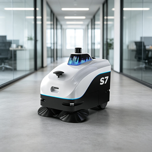 Precise Mapping Outdoor Autonomous Sweeping Robot Multi Sensor Anti Collision For Stairs Curb Obstacle Avoidance - Product Image 1