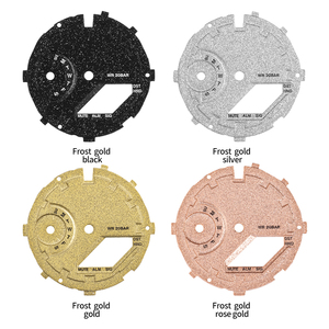Nouveau kit de modification de luxe Ga2100, cadran de montre en métal doré givré pour Casioak Gshock <span class=keywords><strong>Ga</strong></span> <span class=keywords><strong>2100</strong></span> - Product Image 6