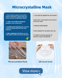 Productos de Belleza Coreanos FKY al por Mayor, Mascarilla Reparadora con Ácido Hialurónico, Mascarilla Facial de Hidrogel con Colágeno Hidratante - Product Image 3