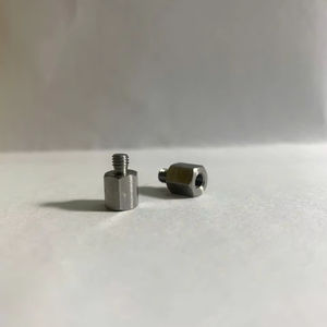 ข้อต่อสกรูเกลียวสเตนเลสขัดเงา AL6063 แบบตัวผู้ต่อกับตัวเมีย สำหรับงานบำบัดน้ำ - Product Image 1