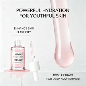 Sérum Visage Hydratant Apaisant Réparateur à l'Essence <span class=keywords><strong>de</strong></span> Rose Naturelle Anti-Rides Éclaircissant pour une <span class=keywords><strong>Peau</strong></span> Éclatante - Product Image 4