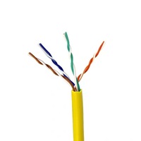 Cable de Red CAT5 CAT5E de 10m, Personalización ODM/OEM, CCA + RJ45, Ideal para Conexiones de Proyectores en Salas de Conferencias