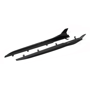 Faldas laterales de parachoques trasero estilo SQ de fibra de carbono seco <span class=keywords><strong>M8</strong></span> faldas laterales de parachoques trasero para <span class=keywords><strong>BMW</strong></span> 8 Series G16 <span class=keywords><strong>M8</strong></span> F93 4 puertas 2020-IN - Product Image 1