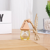 Flacon de parfum miniature transparent coloré de 8 ml, diffuseur de parfum portable, flacon diffuseur pour voiture, accessoires suspendus