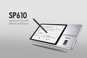 Tableta de firma Digital de pantalla grande, almohadilla de firma de 10 pulgadas con Cable USB-HID, SIN controlador - Product Image 6