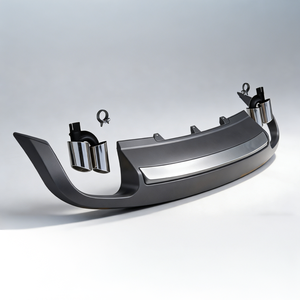 Difusor de Parachoques Trasero Estilo Deportivo con Tubo Compatible con AUDI <span class=keywords><strong>A5</strong></span> No <span class=keywords><strong>S</strong></span>-<span class=keywords><strong>LINE</strong></span> S5 2009 2010 <span class=keywords><strong>2011</strong></span> - Product Image 5