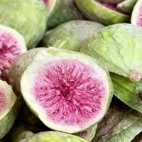 Natuurlijk zoete, vezelrijke, gevriesdroogde fruitschijfjes voor gezonde snacks en dagelijkse voeding. Gefreeze-droogde vijgenschijfjes.