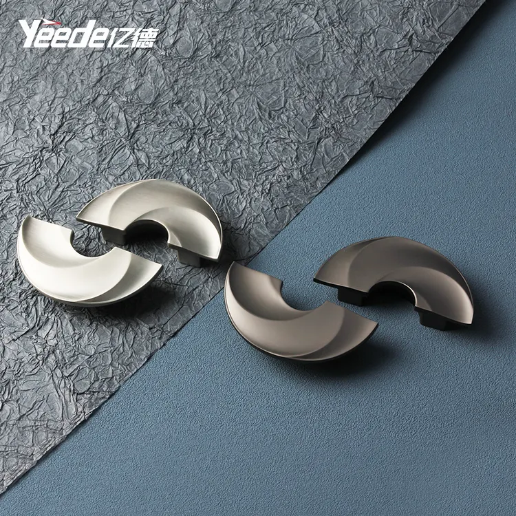 Folio Gagang Pintu Cincin Dapur Zinc Alloy Desain Kualitas Tinggi Pegangan Laci Modern Pegangan & Kenop 15-45 Hari BN,BSN 64