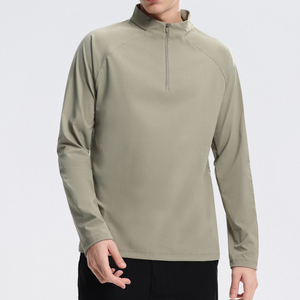 Sweat à capuche coupe-vent en coton personnalisé, design sportif, rugby, motard, randonnée, homme, imperméable, pull à fermeture éclair 1/4, doux, brodé, ODM - Product Image 2