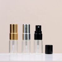 Parfum Semprot botol kaca Mini 5ml 10ml 15ml dengan kemasan aluminium