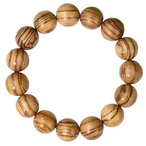 Vietnamese Agarwood <b>Bracelet</b> 15mm Single Strand Wooden Beads Unisex Jewelry Gift - Product Image 5