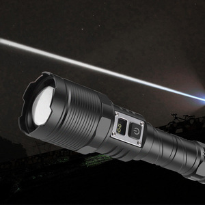 Yunmai Rechargeable <b>Flashlight</b> XHP70 LED Digital Display Zoomable Long Range Tactical <b>Torch</b> - Product Image 4